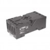 Socket de relevador para montaje de riel DIN 11 pin.